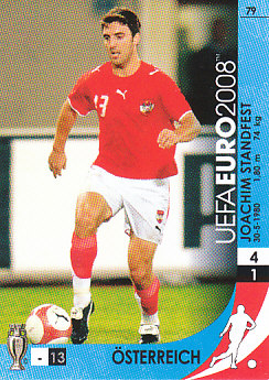 Joachim Standfest Switzerland Panini Euro 2008 Card Game #79